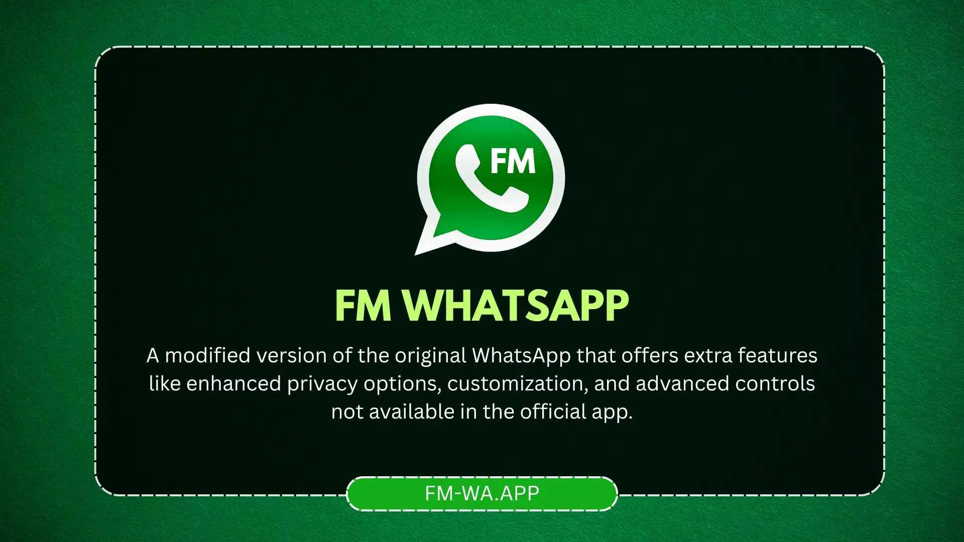 FM WhatsApp